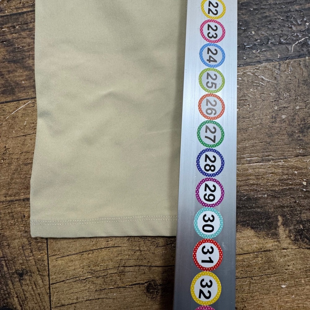 READ FLAW Lululemon ABC Classic Fit Pants Tan Mens Size 36 khaki tan - Picture 3 of 9